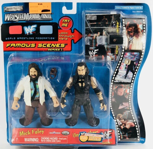 2000 WWF Jakks Pacific Titantron Live Famous Scenes Series 1: Mick Foley & Undertaker