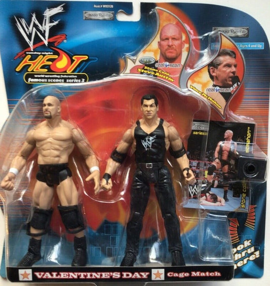 2001 WWF Jakks Pacific Titantron Live Famous Scenes Series 3: Stone Cold Steve Austin & Vince McMahon