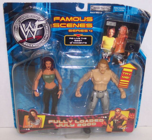 2001 WWF Jakks Pacific Titantron Live Famous Scenes Series 4: Lita & Test