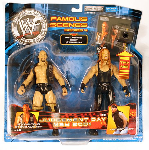2001 WWF Jakks Pacific Titantron Live Famous Scenes Series 4: Stone Cold Steve Austin & Undertaker