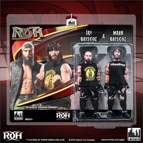 2016 ROH Figures Toy Company Multipack: Jay Briscoe & Mark Briscoe