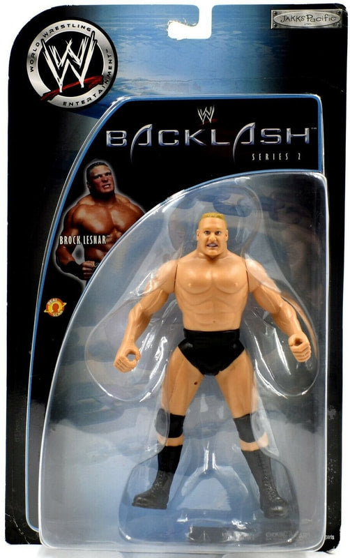 2003 WWE Jakks Pacific Backlash Series 2 Brock Lesnar [Exclusive]
