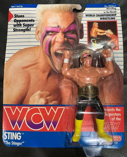 1990 WCW Galoob Series 1 Sting [With Black Tights]