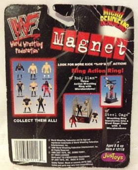 1999 WWF Just Toys Micro Bend-Ems Magnet The Rock