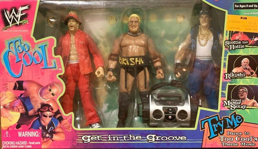 WWF Jakks Pacific Titantron Live "Get In the Groove" [v1] Box Set: Scottie Too Hotty, Rikishi & Grandmaster Sexay
