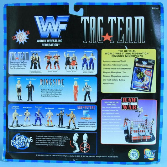 1997 WWF Jakks Pacific Tag Team Series 1 Godwinns: Phineas I. Godwinn & Henry O. Godwinn