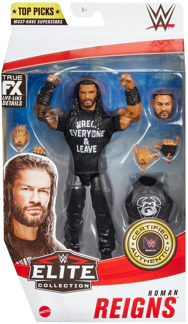 2021 WWE Mattel Elite Collection Top Picks Roman Reigns – Wrestling ...