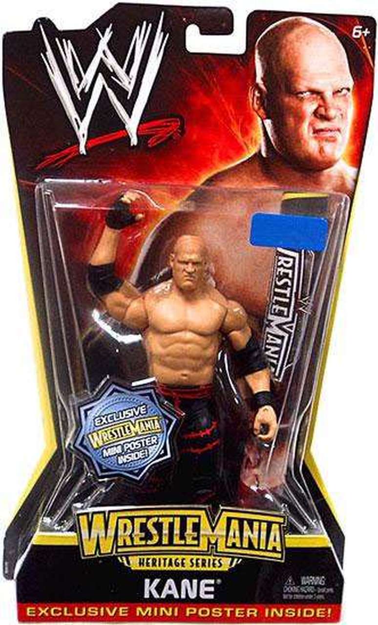 2011 WWE Mattel Basic WrestleMania Heritage Series 2 Kane [Exclusive]