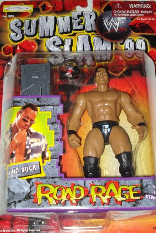 1999 WWF Jakks Pacific SummerSlam '99 "Road Rage" The Rock