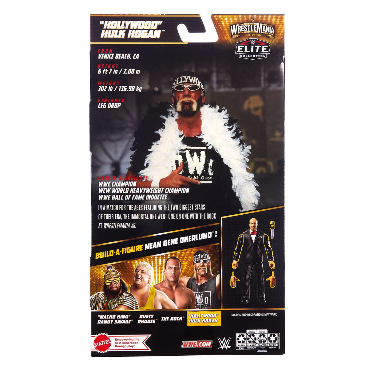 2022 WWE Mattel Elite Collection WrestleMania Hollywood 