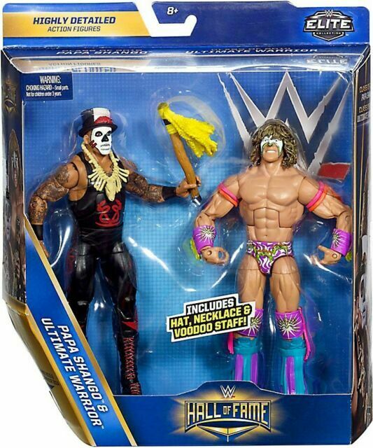 2017 WWE Mattel Elite Collection Hall of Fame Multipack: Papa Shango & Ultimate Warrior [Exclusive]