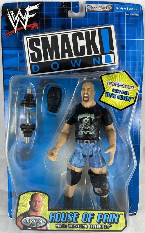 2000 WWF Jakks Pacific Titantron Live House of Pain Stone Cold Steve Austin
