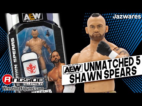 2022 AEW Jazwares Unmatched Collection Series 5 #35 Shawn Spears