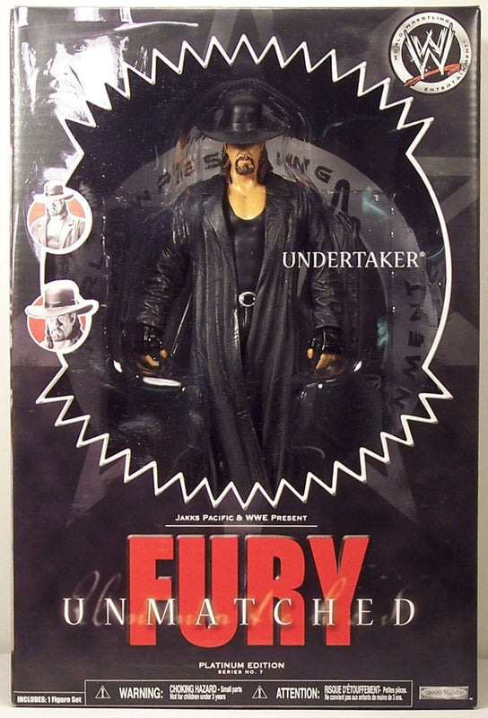 2008 WWE Jakks Pacific Unmatched Fury Series 7 Undertaker