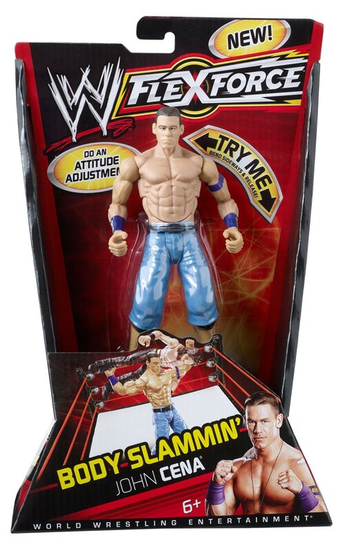 2011 WWE Mattel Flex Force Series 2 Body Slammin' John Cena