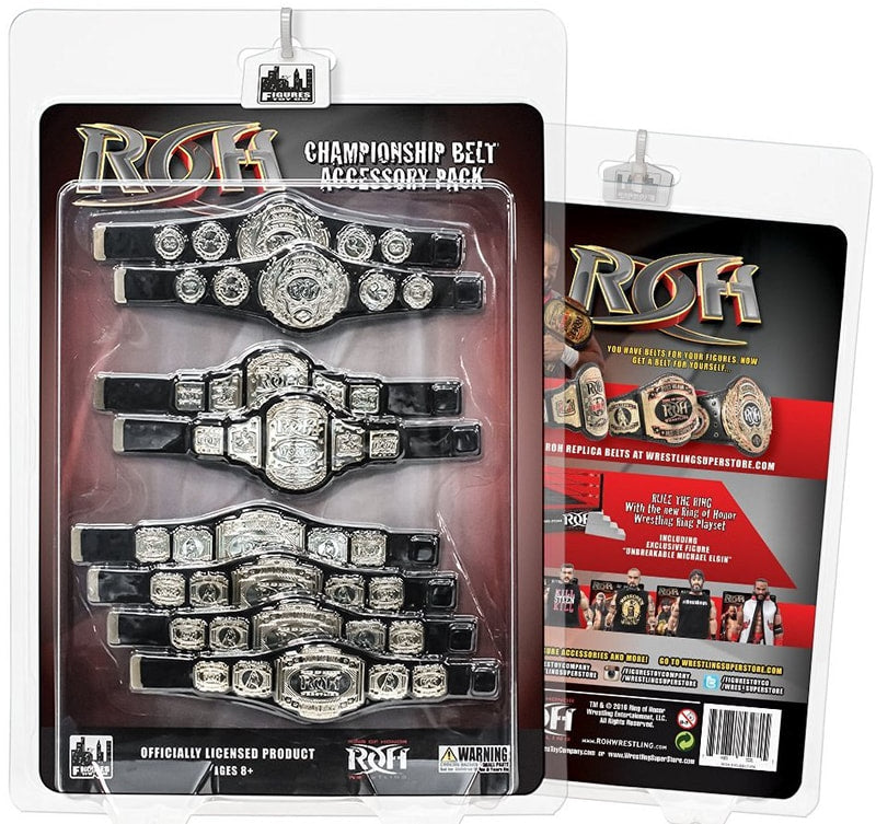 2017 ROH Figures Toy Company Championship Belt Accessory Pack [Version 1]