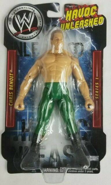 2005 WWE Jakks Pacific Titantron Live Havoc Unleashed Series 1 Chris Benoit