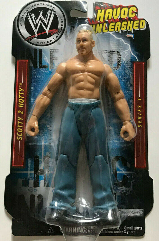 2005 WWE Jakks Pacific Titantron Live Havoc Unleashed Series 1 Scotty 2 Hotty
