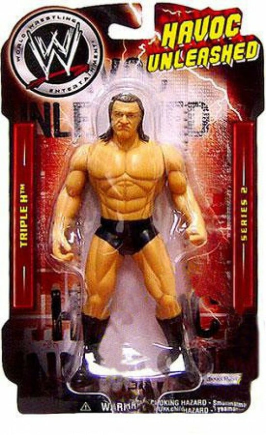 2006 WWE Jakks Pacific Bone-Crunching Action Havoc Unleashed Series 2 Triple H
