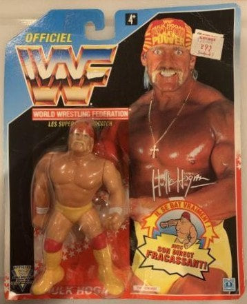1993 WWF Hasbro Series 5 Hulk Hogan with Hulkster Slam!
