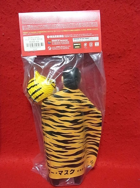Medicom Toy Denjin Nakajima Tiger Mask Anime Reproduction Sofubi