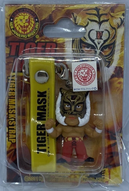 2011 NJPW CharaPro Tiger Mask IV Mini Big Head Figure Strap – Wrestling ...