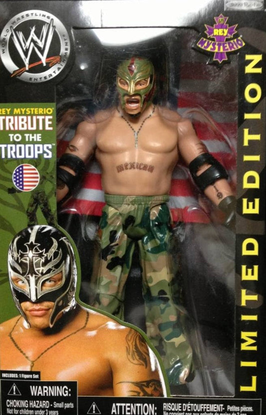 2008 WWE Jakks Pacific Boxed Limited Edition Rey Mysterio [Tribute to the Troops]