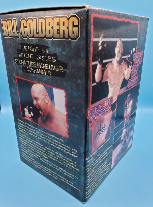 1999 WCW Creative Licenses Goldberg Cold Cast Porcelain Sculpture