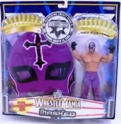 2004 WWE Jakks Pacific Ruthless Aggression WrestleMania XX "Masked" Series 1 Rey Mysterio
