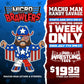 2022 Pro Wrestling Tees Micro Brawlers Limited Edition Macho Man Randy Savage [Stars & Stripes]
