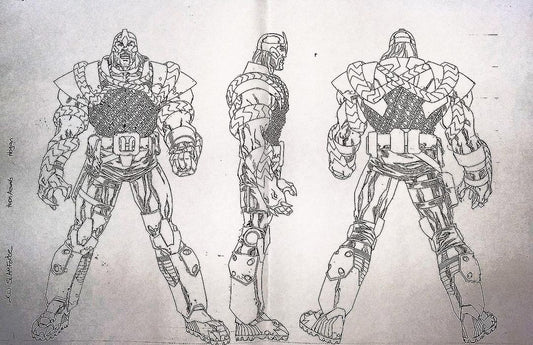 Unreleased WCW Toy Biz S.L.A.M. Force Hulk Hogan