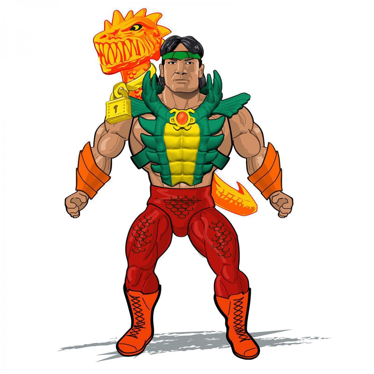 2021 Mattel Masters of the WWE Universe Series 5 Ricky "The Dragon" Steamboat [Exclusive]