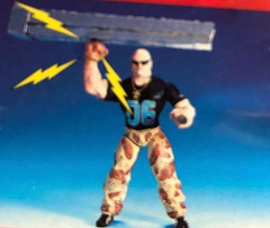 1999 WCW Toy Biz Grip 'N' Flip Series 2 Konnan Prototype with Sunglasses