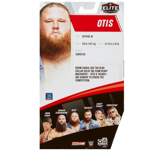 Action Figure WWE Elite Otis Snodato – Giocattolo Con Accessori Per Bambini 8+ Anni, Perfetto Per Stimolare La Creatività - 5