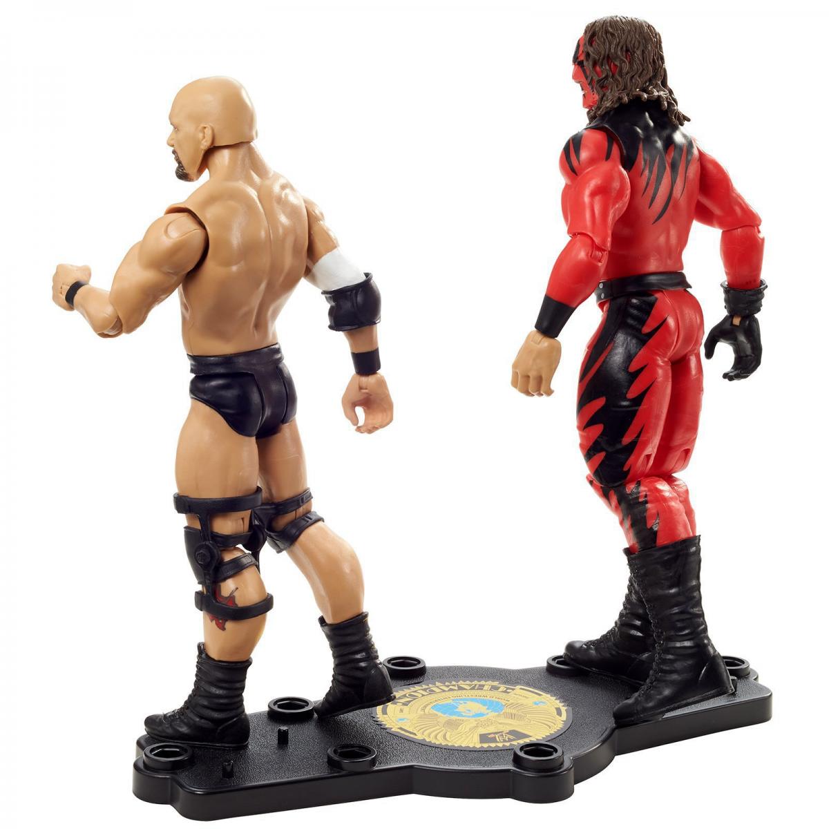 2021 WWE Mattel Basic Championship Showdown Series 7 Kane vs. "Stone Cold" Steve Austin