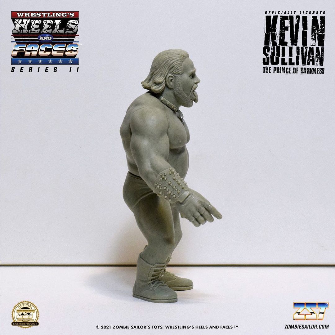 2023 Zombie Sailor's Toys Wrestling's Heels & Faces Series 2 Kevin Sullivan