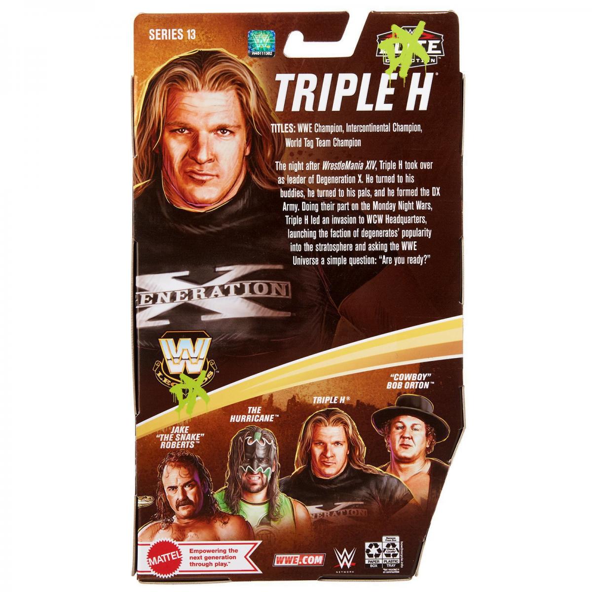 「未開封品」WWE エリートコレクション 7体セット BNIB WWE TRIPLE H DX MATTEL ELITE COLLECTION SERIES 7