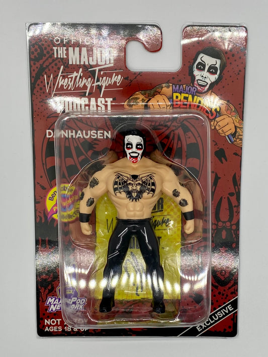 2023 Major Wrestling Figure Podcast New Year's Evil Major Bendies Danhausen