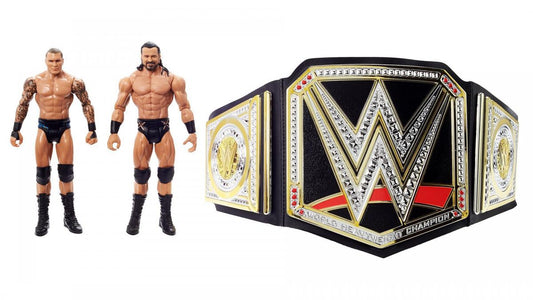 2021 WWE Mattel Basic Championship Rivals With WWE Championship Belt [With Drew McIntyre & Randy Orton]