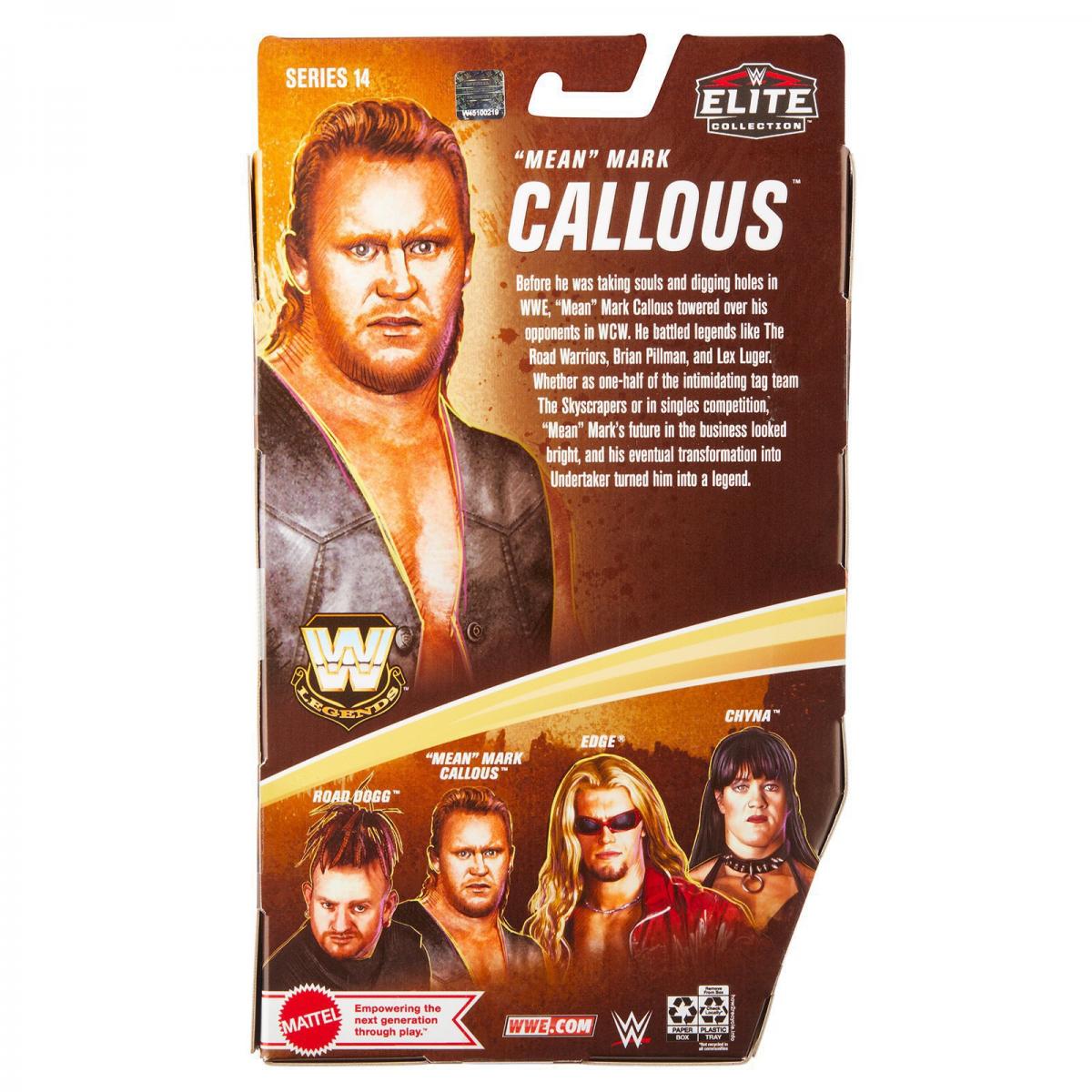 WWE Elite Legends Collection Action Figure - Mean Mark Callous - Serie Action Figure Da Collezione - 3
