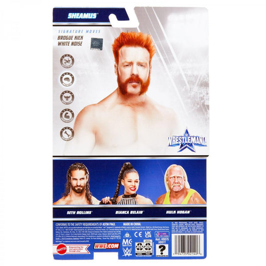 2021 WWE Mattel Basic WrestleMania 38 Sheamus