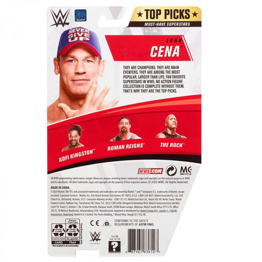 2020 WWE Mattel Basic Top Picks John Cena