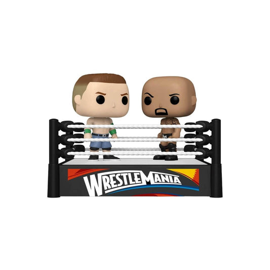 2022 WWE Funko POP! Vinyls 2-Pack: John Cena & The Rock