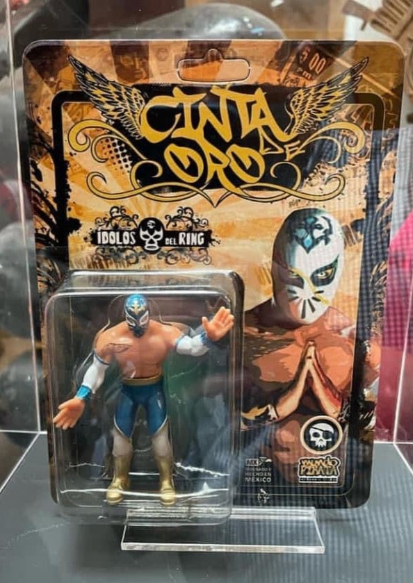 2022 Mundo Pirata Collecionables Idolos del Ring Cinta de Oro [With Blue Tights]