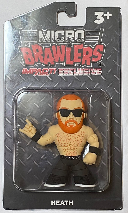 MWFP FWF Referee HARD Chase Micro Brawler Figure wrestling major bitters  ref two