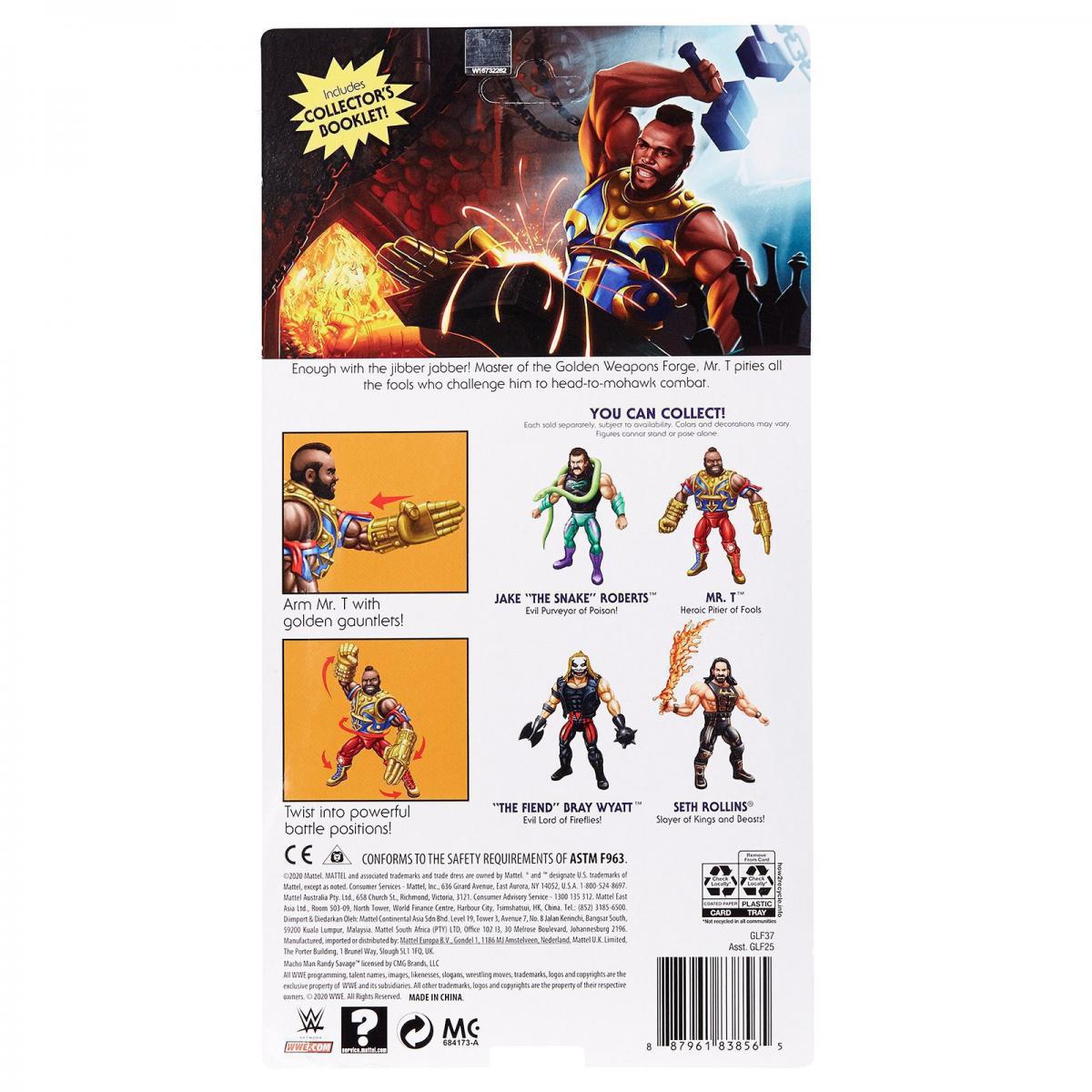 2020 Mattel Masters of the WWE Universe Series 4 Mr. T [Exclusive