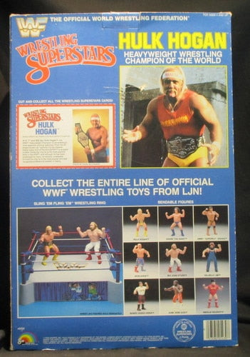 1985 WWF LJN Wrestling Superstars Series 16" Articulated Hulk Hogan