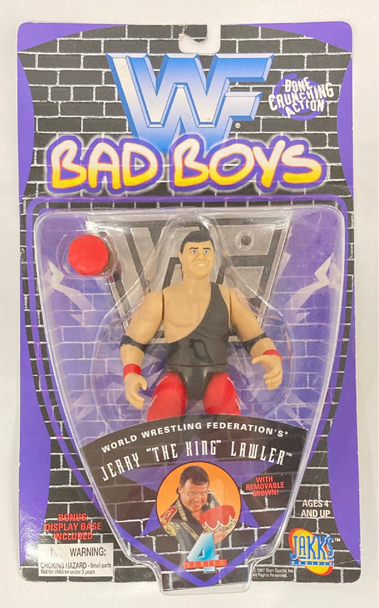 1997 WWF Jakks Pacific Superstars Series 4 "Bad Boys" Jerry "The King" Lawler
