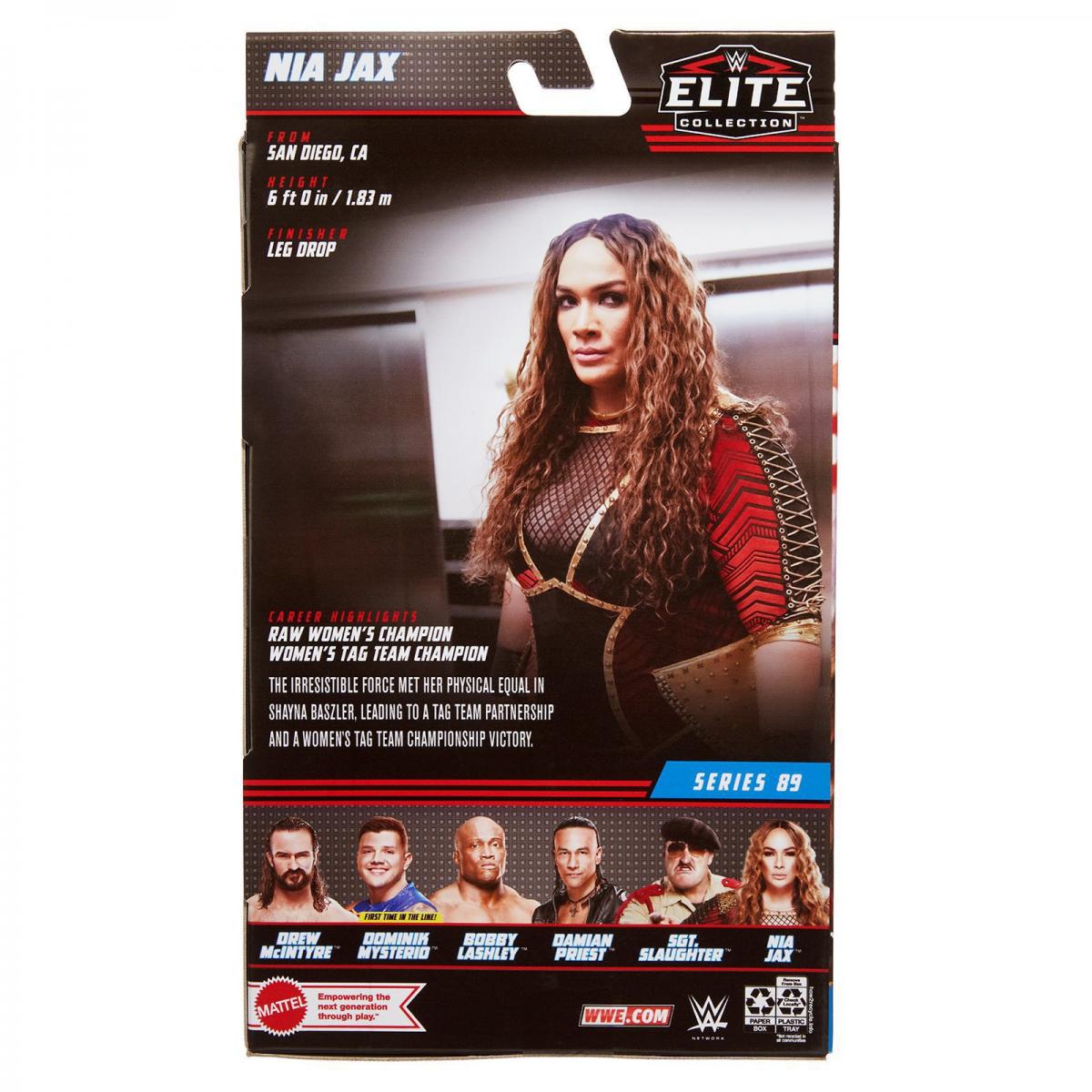 Wwe #79 Nia Jax 16cm Mattel FMD42 K27 A Wwe #79 Nia Jax 16cm Mattel FMD42 K27 A