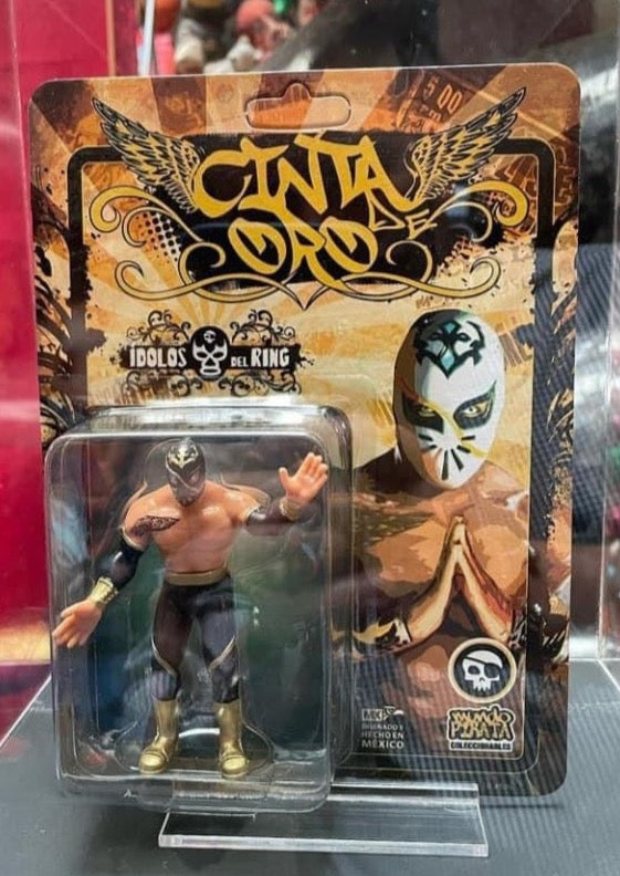 2022 Mundo Pirata Collecionables Idolos del Ring Cinta de Oro [With Black Tights]